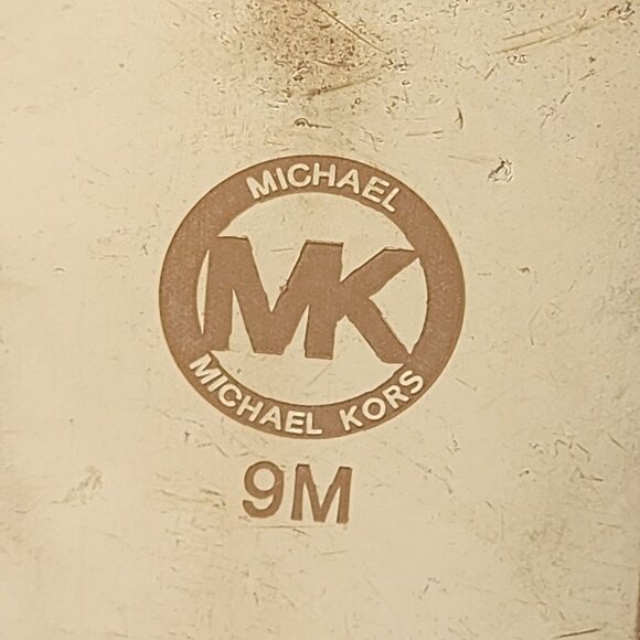 Michael Kors Women's Ailee Studded Suede Smoking Flats Cinnabar, Women's 9M - Picture 7 of 7